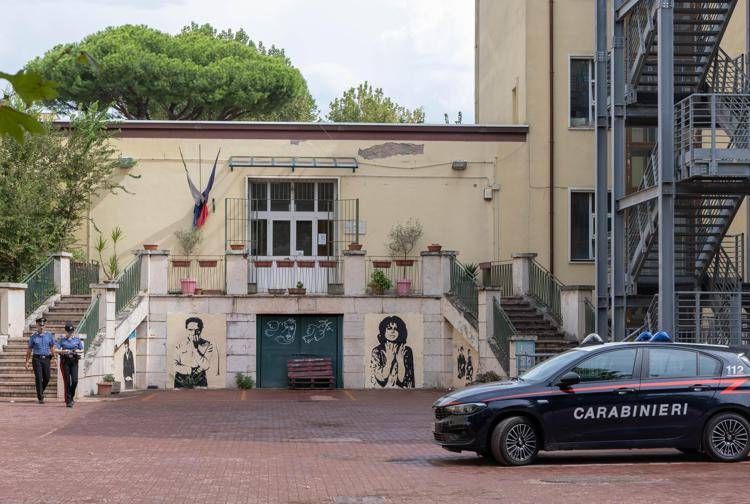 La scuola media di Centocelle a Roma - (Fotogramma/Ipa)