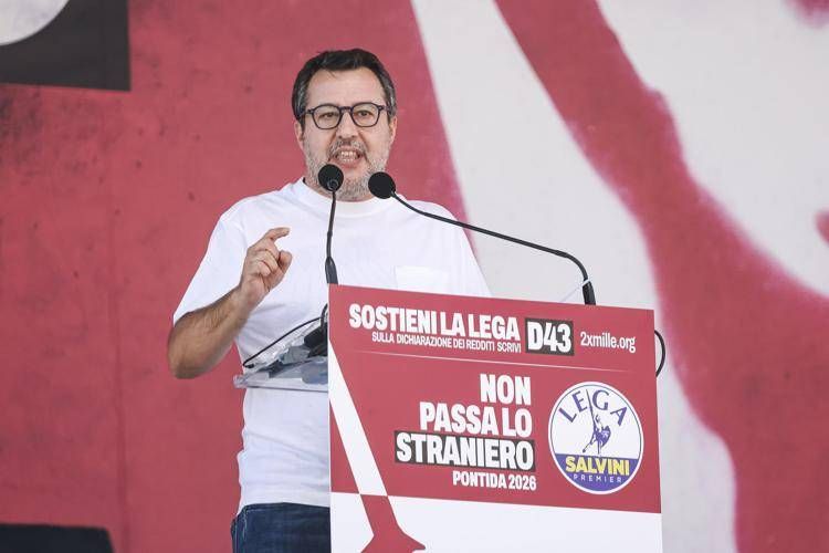 Matteo Salvini a Pontida 2026 - Ipa