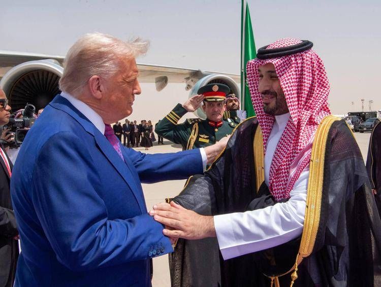 Donald Trump e Mohammed bin Salman - (Ipa)