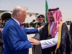 Donald Trump e Mohammed bin Salman - (Ipa)