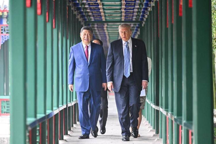 Xi e Trump a Pechino - Ipa