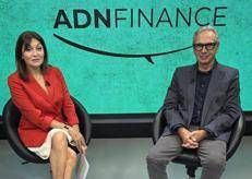 Carlo Capasa ad ADNFINANCE con Jole Saggese