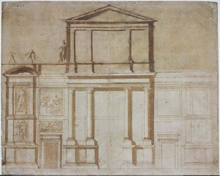 (Il disegno della facciata di San Lorenzo - uffici stampa Biaf)