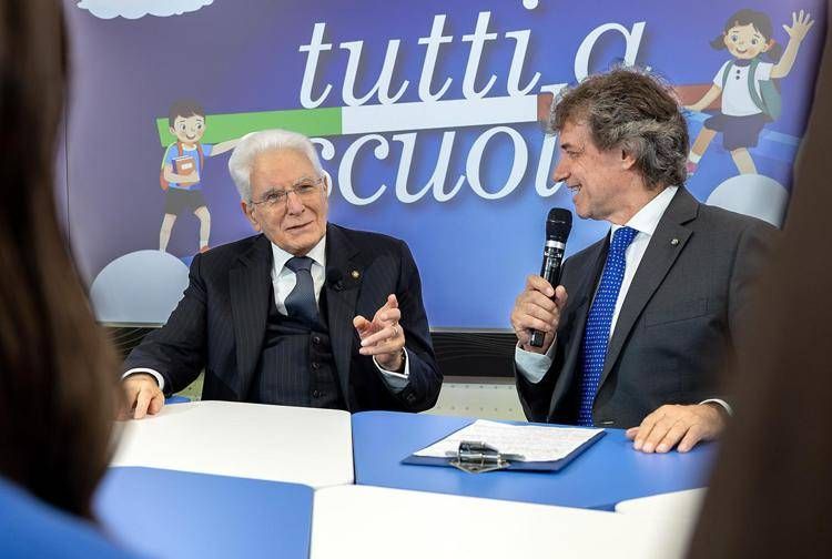 Il presidente Mattarella oggi ad Amatrice