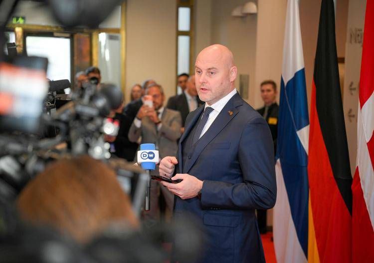 Il primo ministro lettone Andris Kulbergs - Fotogramma/Ipa
