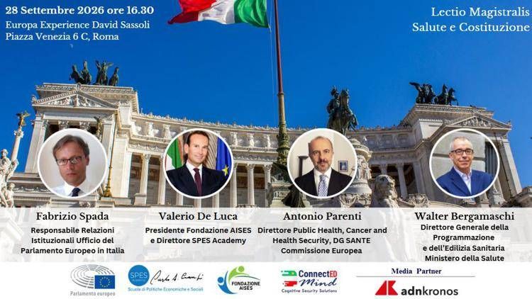 Locandina Lectio magistralis - (foto Ufficio stampa)
