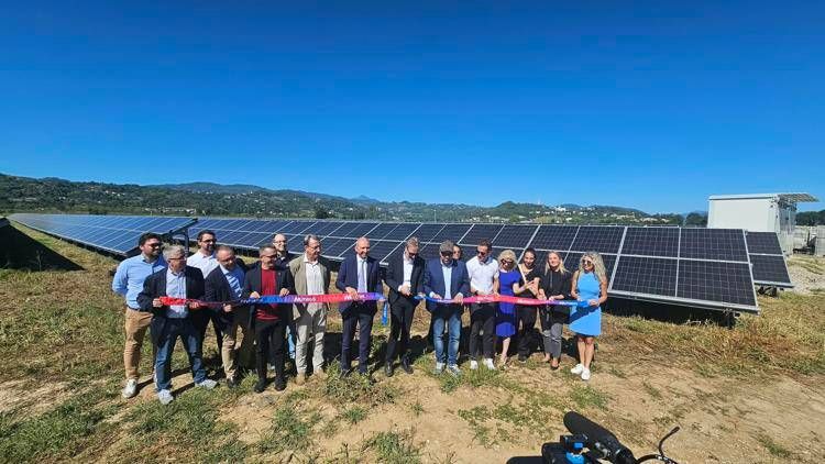 Magis inaugura a Trissino il piú grande impianto fotovoltaico del Veneto - (Foto ufficio stampa)