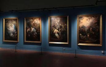 (Una sala della mostra a Palazzo Medici Riccardi a Firenze - ufficio stampa)