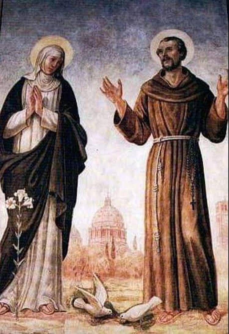 San Francesco e Santa Caterina