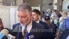 Operaio morto al Colosseo, Giuli: 