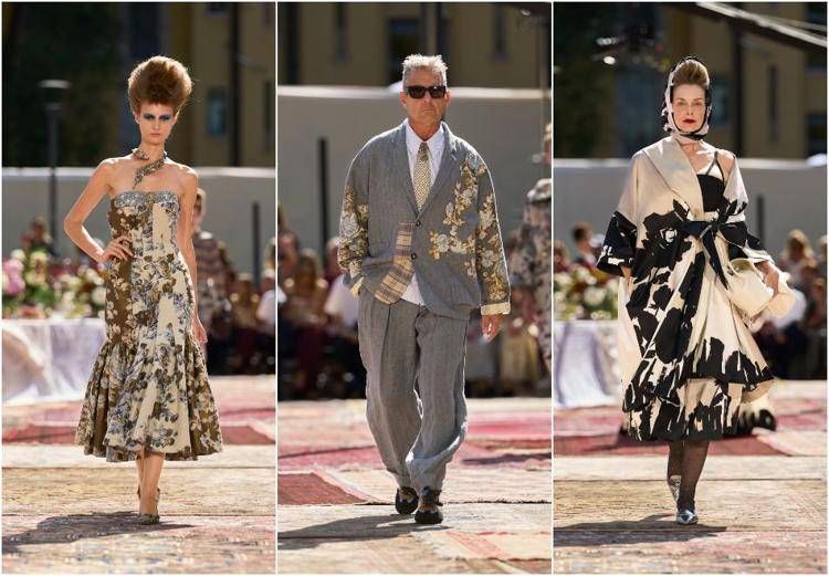 Tre look della primavera-estate 2027 di Antonio Marras