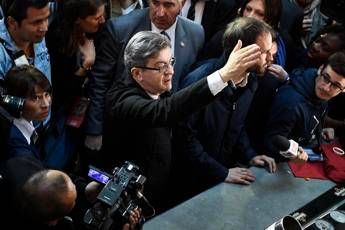 Il leader di La France Insoumise, Jean-Luc Mélenchon (Afp)