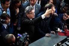 Il leader di La France Insoumise, Jean-Luc Mélenchon (Afp)