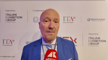 Corrado Peraboni, amministratore delegato di Italian Exhibition Group - (foto Adkronos)