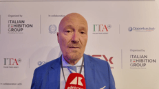Corrado Peraboni, amministratore delegato di Italian Exhibition Group - (foto Adkronos)