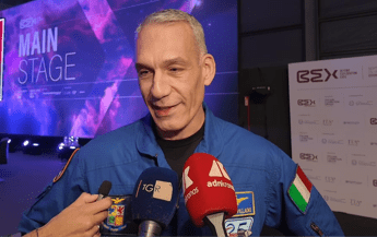 Walter Villadei, pilota e colonnello dell’Aeronautica Militare e ambassador di Bex - (Foto Adnkronos)