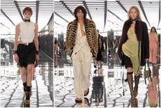 Tre look di Fendi per la pimavera-estate 2027