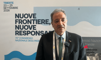 Elio Masciovecchio, vicepresidente del Consiglio nazionale degli ingegneri - (foto Adnkronos)