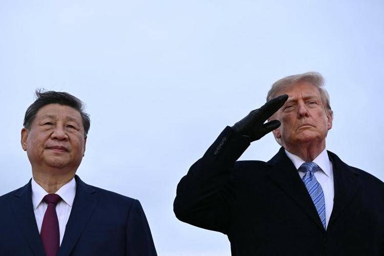 Xi Jinping e Donald Trump - Afp