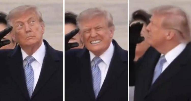 La reazione di Trump - (fermo immagine)