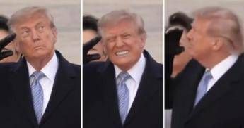 La reazione di Trump - (fermo immagine)