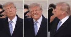 La reazione di Trump - (fermo immagine)