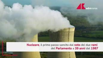 Nucleare, via libera Parlamento a legge delega a 39 anni dal referendum