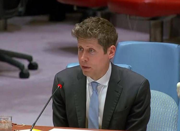Sam Altman al Consiglio di Sicurezza - Nazioni Unite
