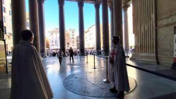 I Templari custodiscono il Pantheon: volontariato e accoglienza nella Basilica di Santa Maria ad Martyres