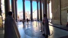 I Templari custodiscono il Pantheon: volontariato e accoglienza nella Basilica di Santa Maria ad Martyres