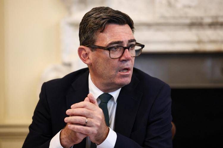 Andy Burnham - Ipa/Fotogramma 