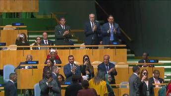 Netanyahu parla all'Onu e assemblea si svuota: 