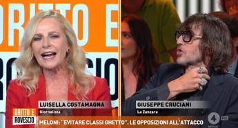 Scontro Costamagna-Cruciani sul decreto Scuola: "Propaganda razzista", "Non dire minch...."
