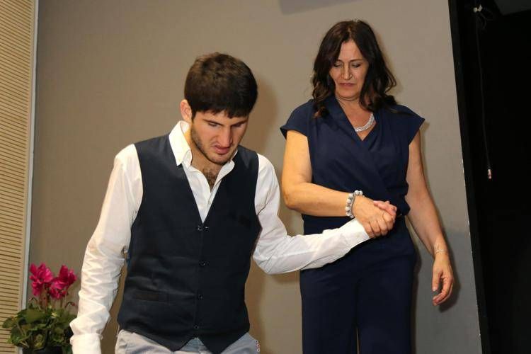 La mamma Paola e il figlio Gabriele