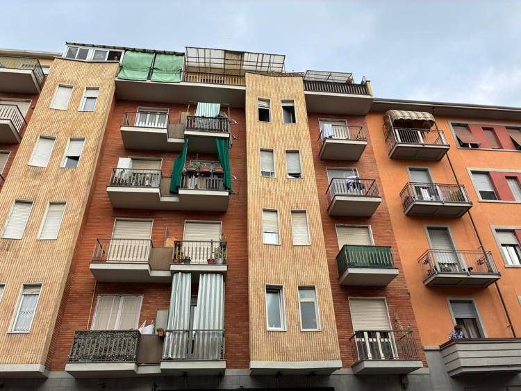 Il luogo del ritrovamento del cadavere a Torino