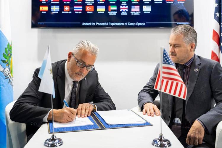 Artemis accords - (Foto ufficio stampa)