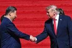 Donald Trump e Xi Jinping - (Afp)