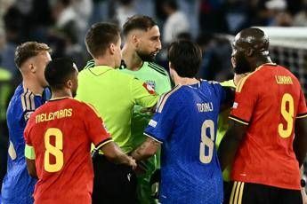 Italia-Belgio 0-2, rissa tra Donnarumma e Lukaku al fischio finale: cos'è successo