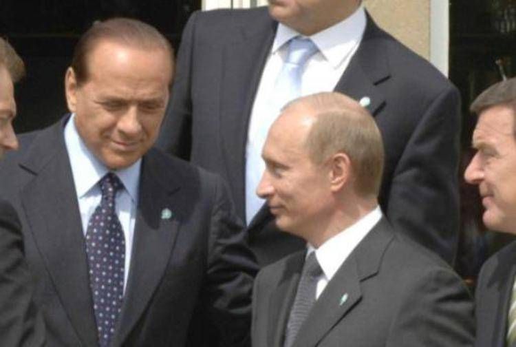 Berlusconi e Putin - IPA