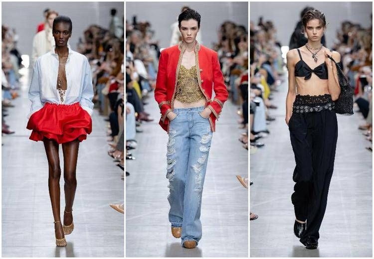 Tre look Ermanno Scervino per la primavera-estate 2027