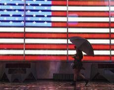 Pioggia a New York - (Afp)