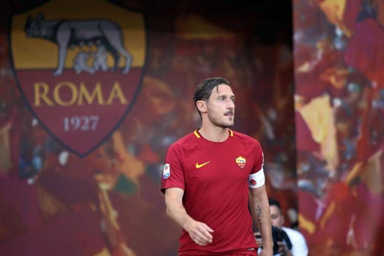 Francesco Totti il giorno dell'addio al calcio - Ipa/Fotogramma 