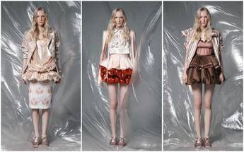 Tre look della collezione Marea p-e 2027