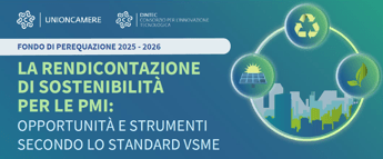 Da Unioncamere e Camcom E.Romagna aiuto alle pmi per rendicontazione sostenibilità con standard Vsme