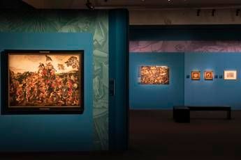 (Una sala della mostra di Palazzo Reale - Ufficio stampa)