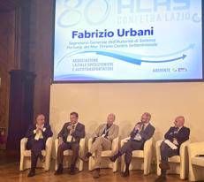 Il Segretario Generale dell’Autorità di Sistema Portuale del Mar Tirreno Centro Settentrionale, Fabrizio Urbani, alla tavola rotonda promossa da ALAS Confetra Lazio - (Foto Ufficio stampa)