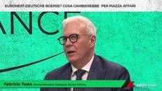 Euronext-Deutsche Boerse, Testa spiega l'impatto di una possibile aggregazione per Piazza Affari - Video