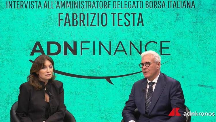 Jole Saggese e Fabrizio Testa, ceo Borsa