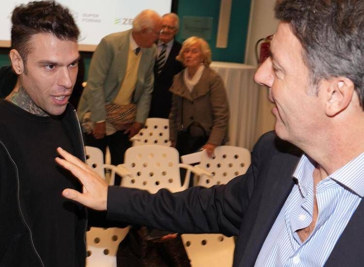 Fedez e Matteo Renzi, repertorio - (Fotogramma/Ipa)