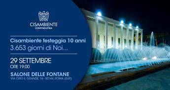 Cisambiente 10 anni - (Foto ufficio stampa)